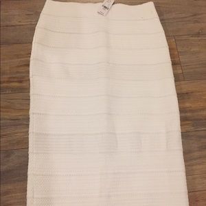 New York & Co., white skirt.